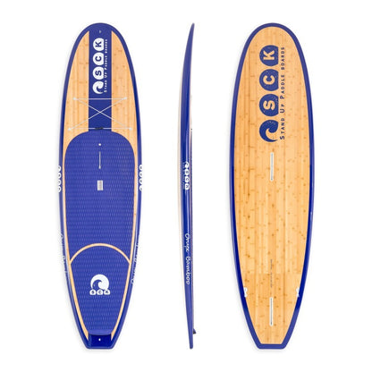 SCK Σανίδα SUP Bamboo 10'6" - Onyx - 0103-106125 - Blue