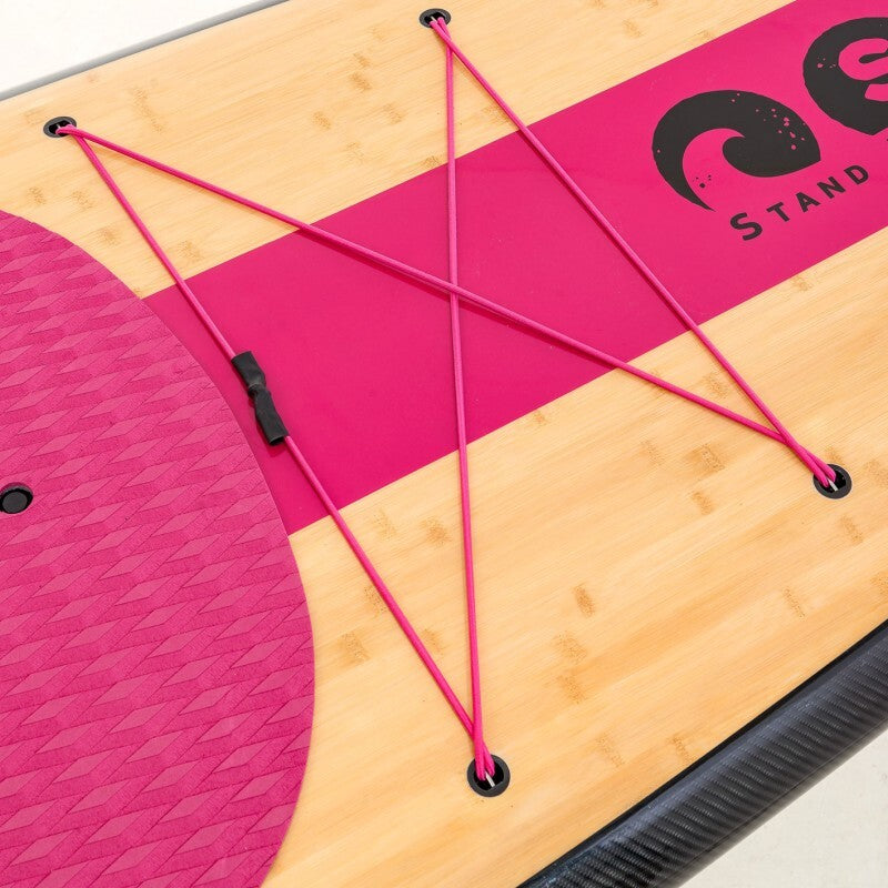 SCK Σανίδα SUP Bamboo 320cm - Carbon Ruby - 0103-10642519 - Pink