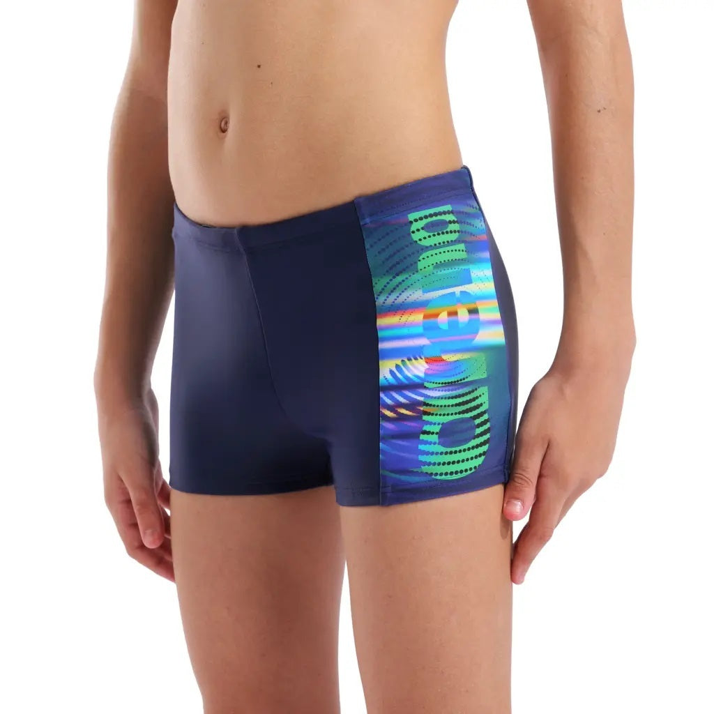 Arena Παιδικό Μαγιό για Αγόρια - B Lit Logo Swim Short - 010692-750 - Darkblue