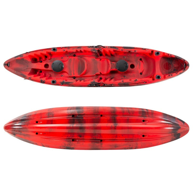 SCK Θαλάσσιο Καγιάκ 3 Θέσεων - Nereus Hd - 0201-37148 - Red-Black