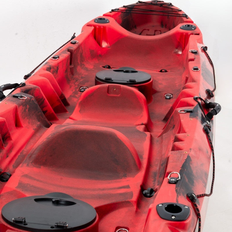 SCK Θαλάσσιο Καγιάκ 3 Θέσεων - Nereus Hd - 0201-37148 - Red-Black