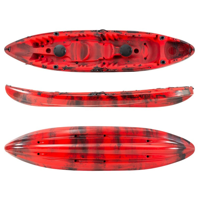 SCK Θαλάσσιο Καγιάκ 3 Θέσεων - Nereus Hd - 0201-37148 - Red-Black