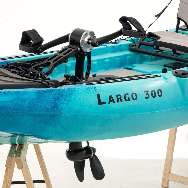 SCK Μονοθέσιο Pedal Kayak Ready Με Τιμονιέρα - Largo 300 - 0204-300111 - Blue