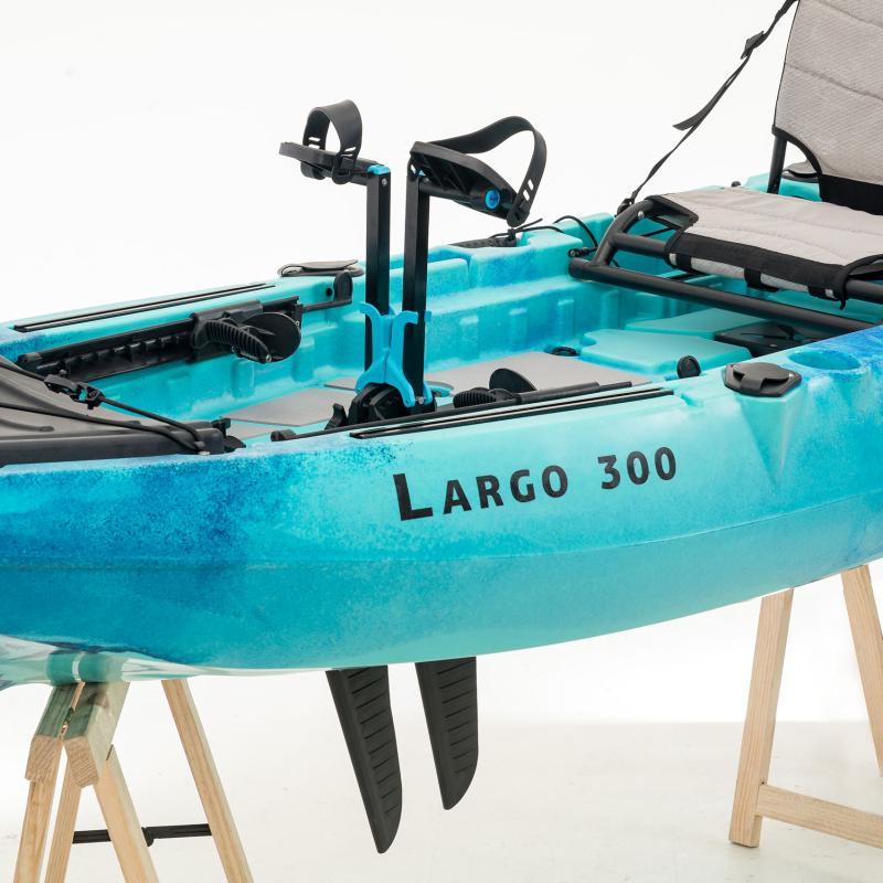 SCK Μονοθέσιο Pedal Kayak Ready Με Τιμονιέρα - Largo 300 - 0204-300111 - Blue