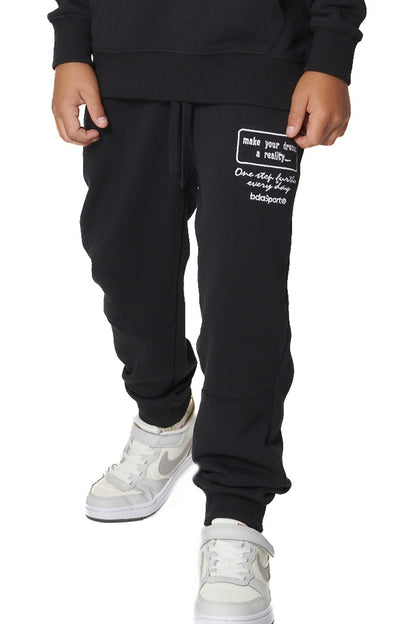 Body Action Παιδικό Παντελόνι για Αγόρια - 024504-01-BLACK