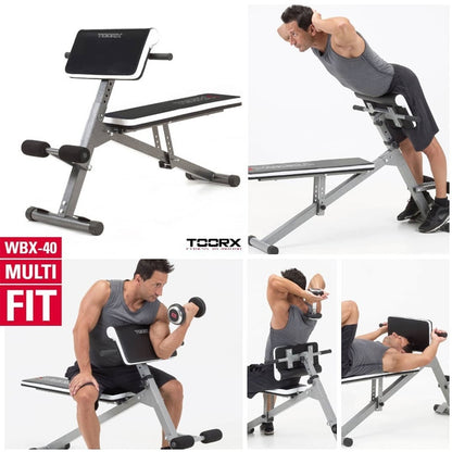 Toorx Πάγκος Γυμναστικής - WBX 40 Multi Fit - 04-432-043