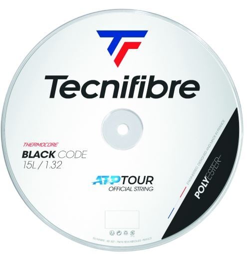 Tecnifibre Πλέγμα για Ρακέτα του Τέννις - TF BOB 200M Black Code 1.32 - 04RBL132XB