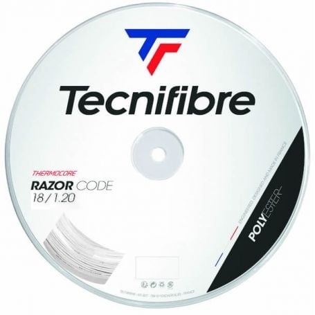 Tecnifibre Πλέγμα για Ρακέτα του Τέννις - TF BOB 200M Razor Code 1.2 - White - 04RRA120XW