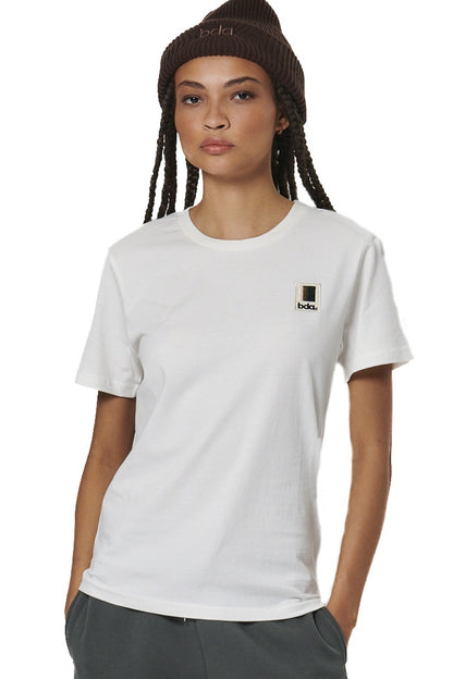Body Action Γυναικείο T-shirt - Βαμβακερό - 051529-01-SNOW WHITE