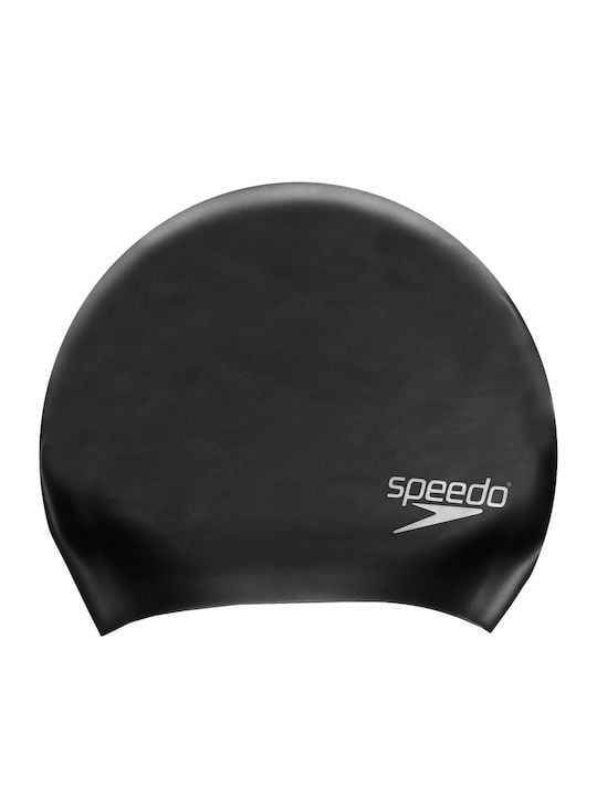 Speedo Σκουφάκι Κολύμβησης - Long Hair Cap - BLACK - SAS172AH/06168-0001U