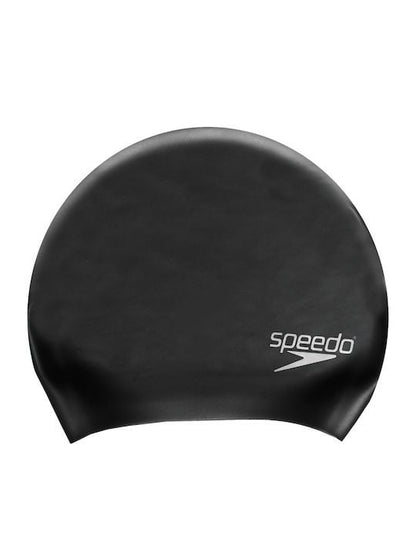 Speedo Σκουφάκι Κολύμβησης - Long Hair Cap - BLACK - SAS172AH/06168-0001U