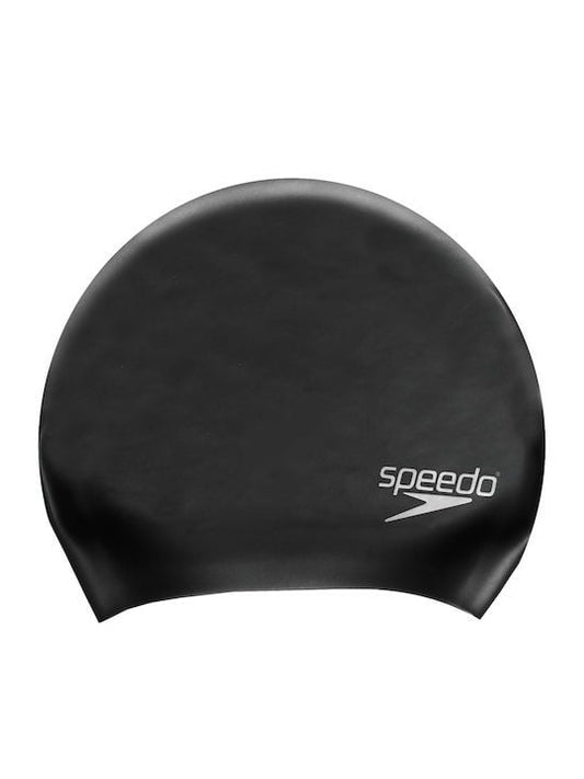Speedo Σκουφάκι Κολύμβησης - Long Hair Cap - BLACK - SAS172AH/06168-0001U