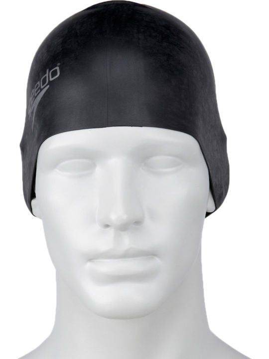 Speedo Σκουφάκι Κολύμβησης - Long Hair Cap - BLACK - SAS172AH/06168-0001U