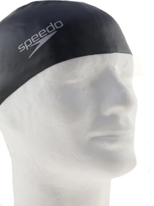 Speedo Σκουφάκι Κολύμβησης - Long Hair Cap - BLACK - SAS172AH/06168-0001U