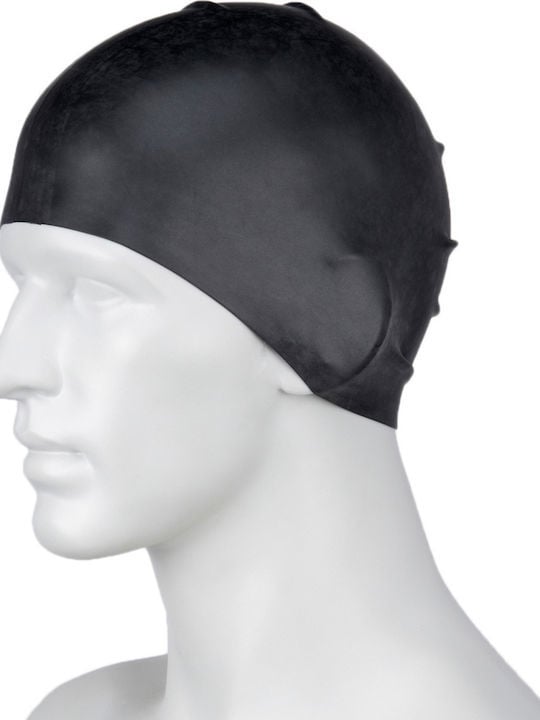 Speedo Σκουφάκι Κολύμβησης - Long Hair Cap - BLACK - SAS172AH/06168-0001U