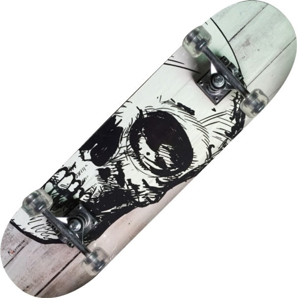 Nextreme Τροχοσανίδα - Skateboard Maple Nextreme - Tribe Pro White Skull - 07-432-004