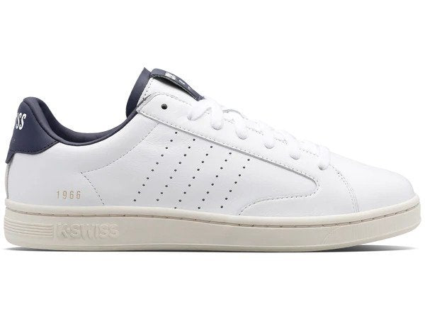 K-Swiss - Ανδρικό παπούτσι - Lozan Klub Lth - 07263-109 - White-Navy