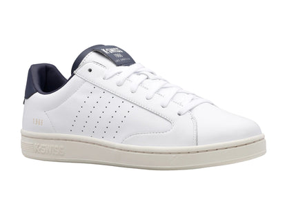 K-Swiss - Ανδρικό παπούτσι - Lozan Klub Lth - 07263-109 - White-Navy