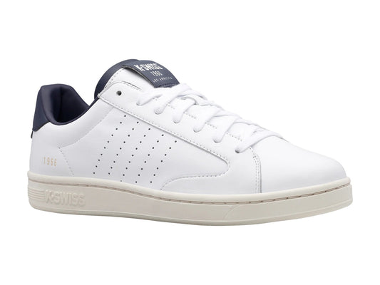 K-Swiss - Ανδρικό παπούτσι - Lozan Klub Lth - 07263-109 - White-Navy