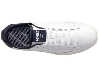 K-Swiss - Ανδρικό παπούτσι - Lozan Klub Lth - 07263-109 - White-Navy