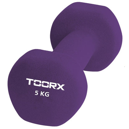 Toorx Βαράκι - Neoprene 5kg - Purple - 10-432-012
