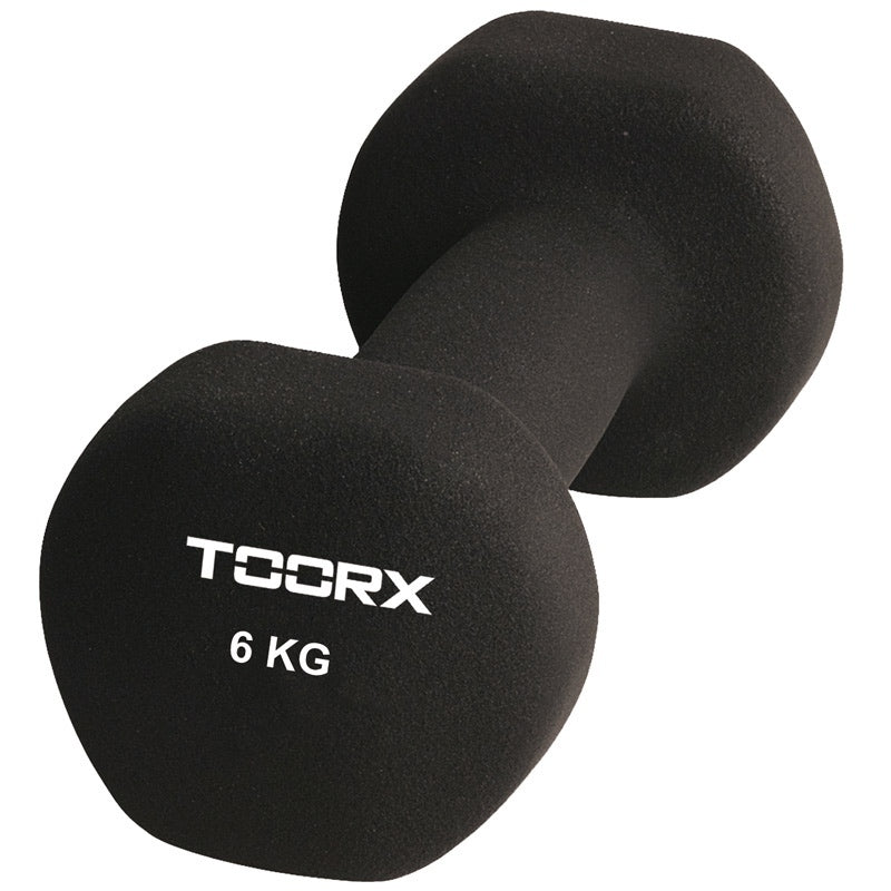 Toorx Βαράκι - Neoprene 6kg - Black - 10-432-013