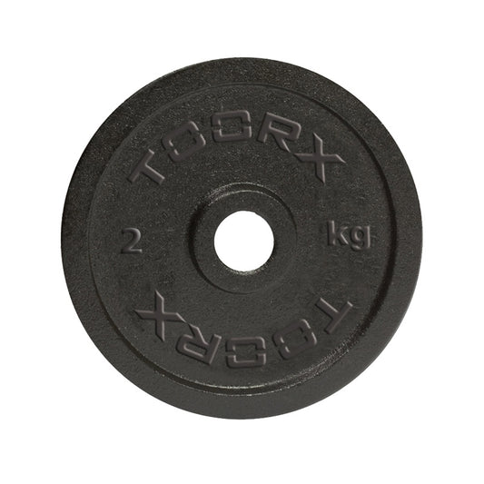Toorx Μαντεμένιος Δίσκος 2 kg δ 25mm - Black - 10-432-015