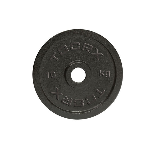 Toorx Μαντεμένιος Δίσκος 10 kg δ 25mm - Black - 10-432-017
