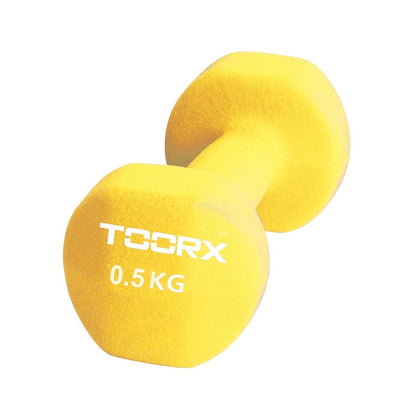 Toorx Βαράκι - Neoprene 0.5kg - Yellow - 10-432-074