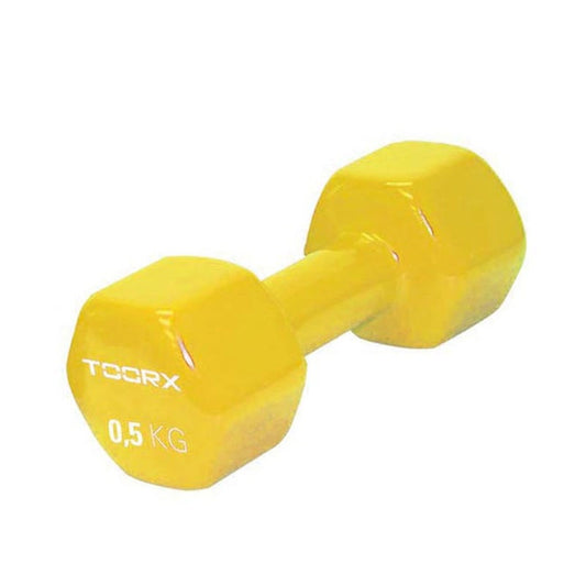 Toorx Βαράκι Χεριού Βινυλίου 0.5kg - Yellow - 10-432-075