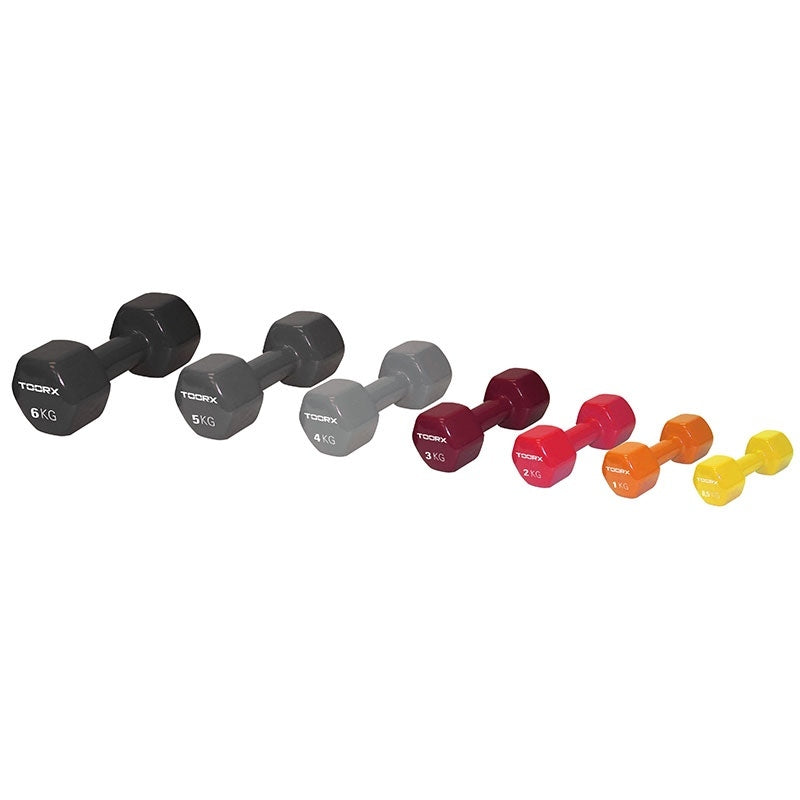 Toorx Βαράκι Χεριού Βινυλίου 0.5kg - Yellow - 10-432-075