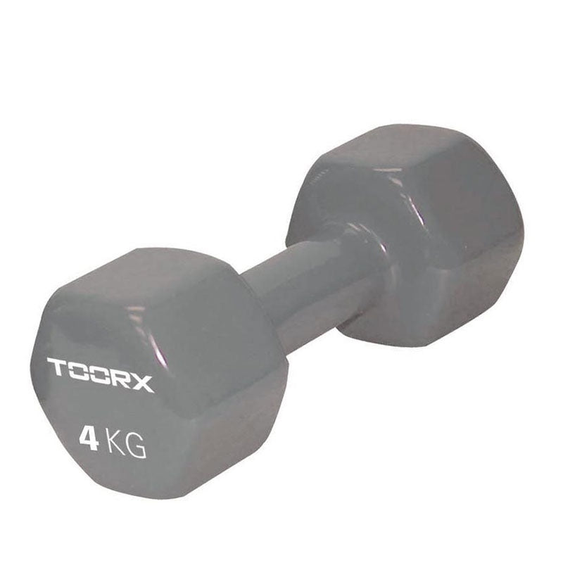 Toorx Βαράκι Βινυλίου 4kg - Grey - 10-432-079