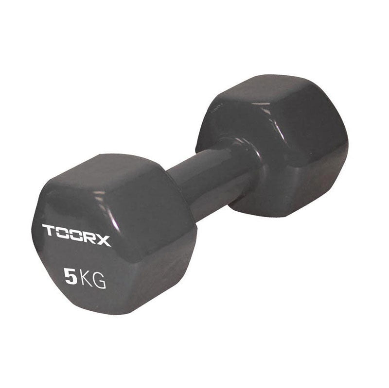 Toorx Βαράκι Βινυλίου 5kg - Dark Grey - 10-432-080