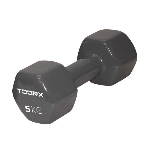 Toorx Βαράκι Βινυλίου 5kg - Dark Grey - 10-432-080