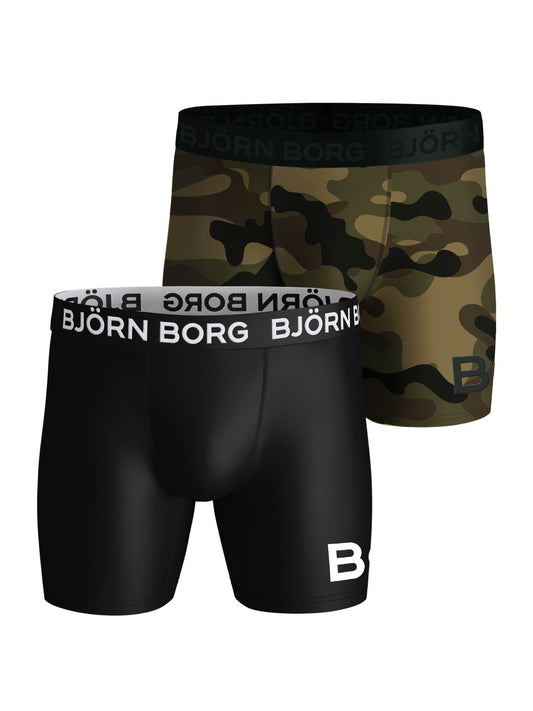 Bjorn Borg Παιδικό Εσώρουχο  2τεμ. - Performance  2p - Black/Print