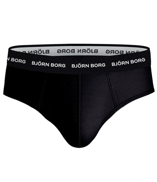 Bjorn Borg Ανδρικά Εσώρουχα 3τεμ. - Cotton Stretch Brief 3p - Black