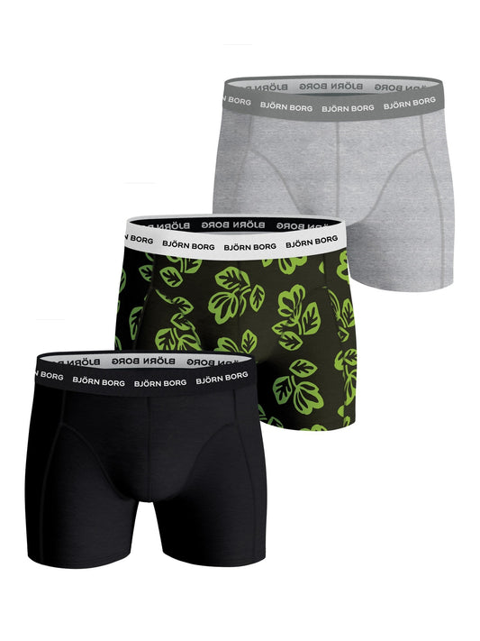 Bjorn Borg Ανδρικά Εσώρουχα 3τεμ. - Cotton Stretch Boxer 3p - Multipack 1