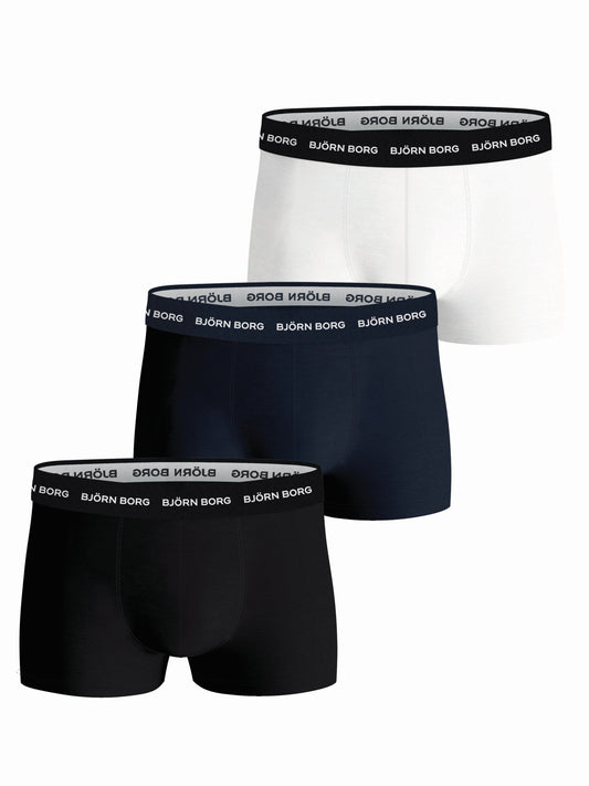 Bjorn Borg Ανδρικά Εσώρουχα 3τεμ. - Cotton Stretch Trunk 3p - Multicolor