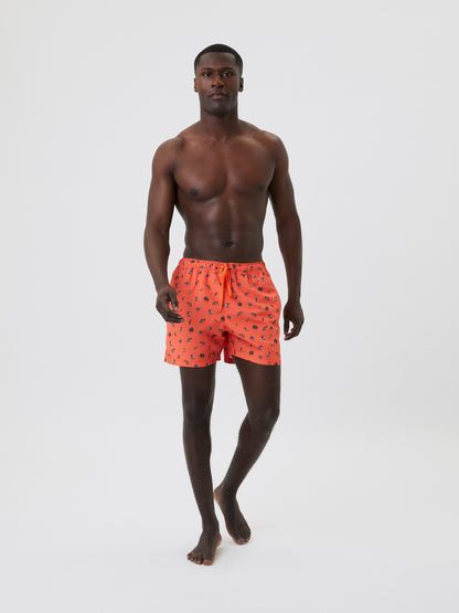 Bjorn Borg Ανδρικό Μαγιό - Borg Print Swim Shorts - BB Small Boat
