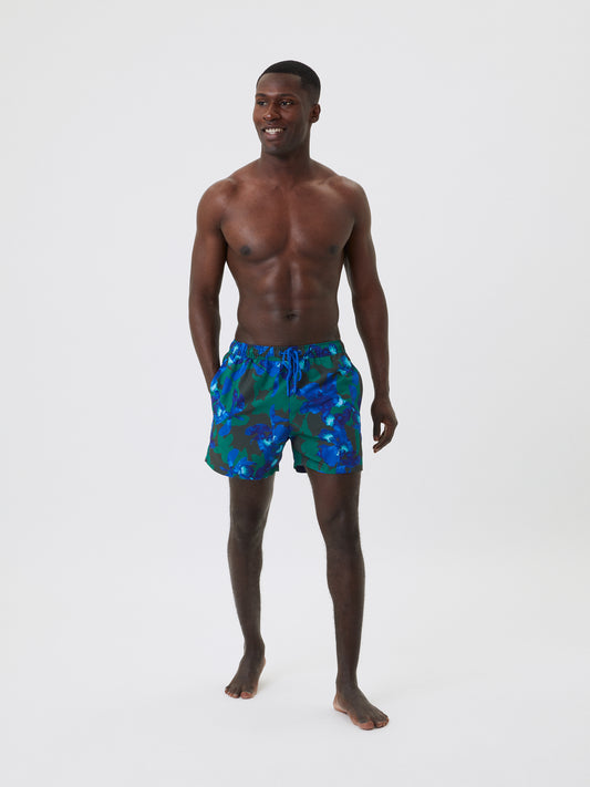 Bjorn Borg  Ανδρικό Μαγιό - Borg Print Swim Shorts - BB Digi Flower