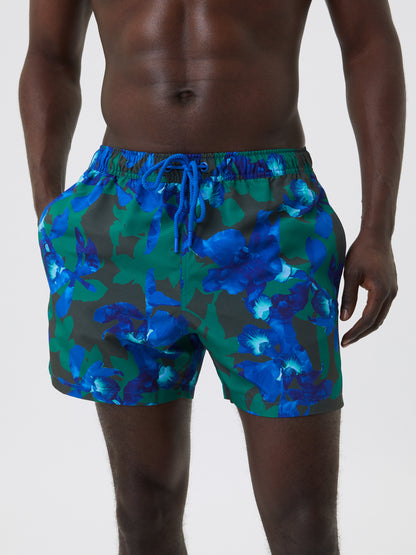 Bjorn Borg Ανδρικό Μαγιό - Borg Print Swim Shorts - BB Digi Flower