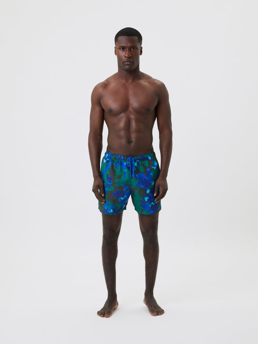 Bjorn Borg  Ανδρικό Μαγιό - Borg Print Swim Shorts - BB Digi Flower