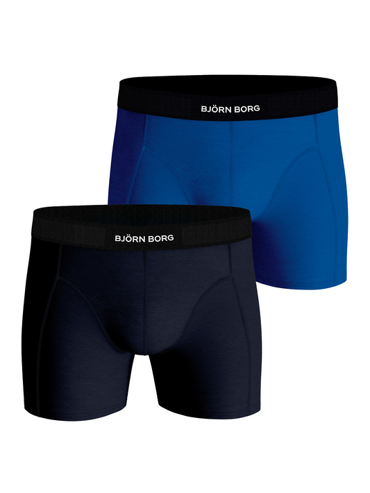 Bjorn Borg Ανδρικά Εσώρουχα 2τεμ. - Premium Cotton Stretch Boxer 2p - Multipack 1