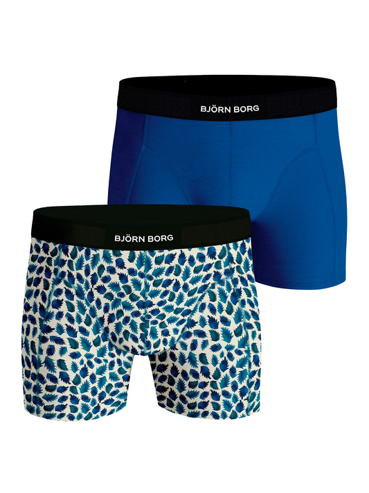 Bjorn Borg Ανδρικά Εσώρουχα 2τεμ. - Premium Cotton Stretch Boxer 2p - Multipack 4