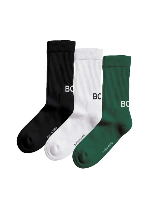 Bjorn Borg  Κάλτσες Unisex 3 ζεύγη - Core Crew Sock 3p  - Multipack 2