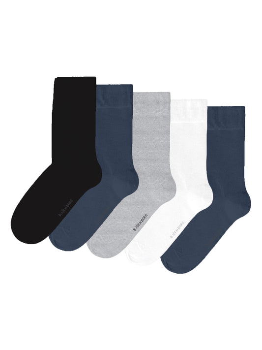 Bjorn Borg Κάλτσες Unisex 5 τεμ. - Essential Ankle Sock 5p  - Multicolor