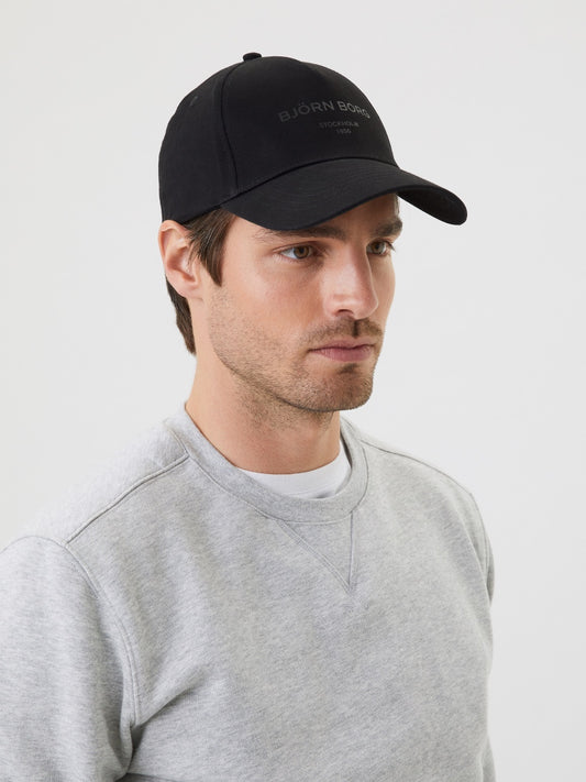 Bjorn Borg  Ανδρικό  Καπέλο - Borg Stretch Cap - Black Beauty