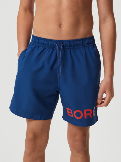 Bjorn Borg Παιδικό Μαγιό Σόρτς Για Αγόρια - Borg Swim Shorts - Estate Blue