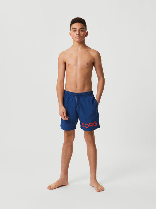 Bjorn Borg Παιδικό Μαγιό Σόρτς Για Αγόρια - Borg Swim Shorts - Estate Blue