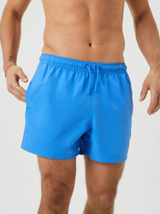 Bjorn Borg  Ανδρικό Μαγιό - Borg Solid Swim Shorts - Palace Blue